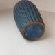 Blue vase from the mid-century period by Vicke Lindstrand, 1950s, Sweden.