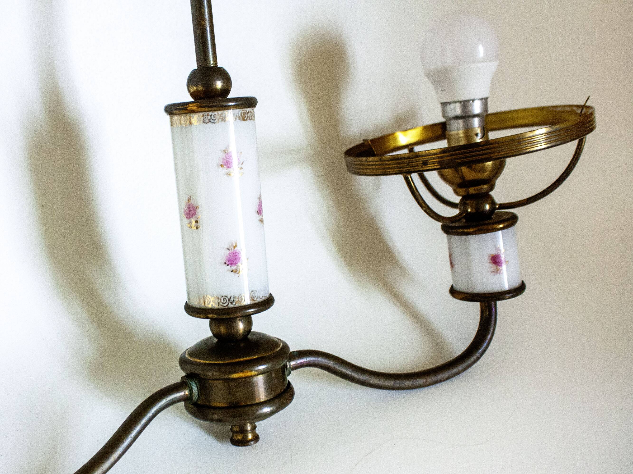 Vintage double ceiling light oil lamp style Lighting