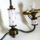 Vintage double ceiling light oil lamp style Lighting