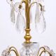 Girandole - Gilt Bronze - Baccarat Crystal Tassels - Period: 20th Century