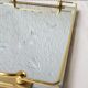 60's thrush chiseled mirror tray