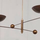 Lampe en laiton vintage, 1960