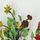 Paire d'appliques "Bouquet de fleurs"