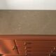 Terracotta vintage chest of drawers