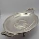 Large silver-plated metal basket Roux-Marquiand – Superb rococo decoration –