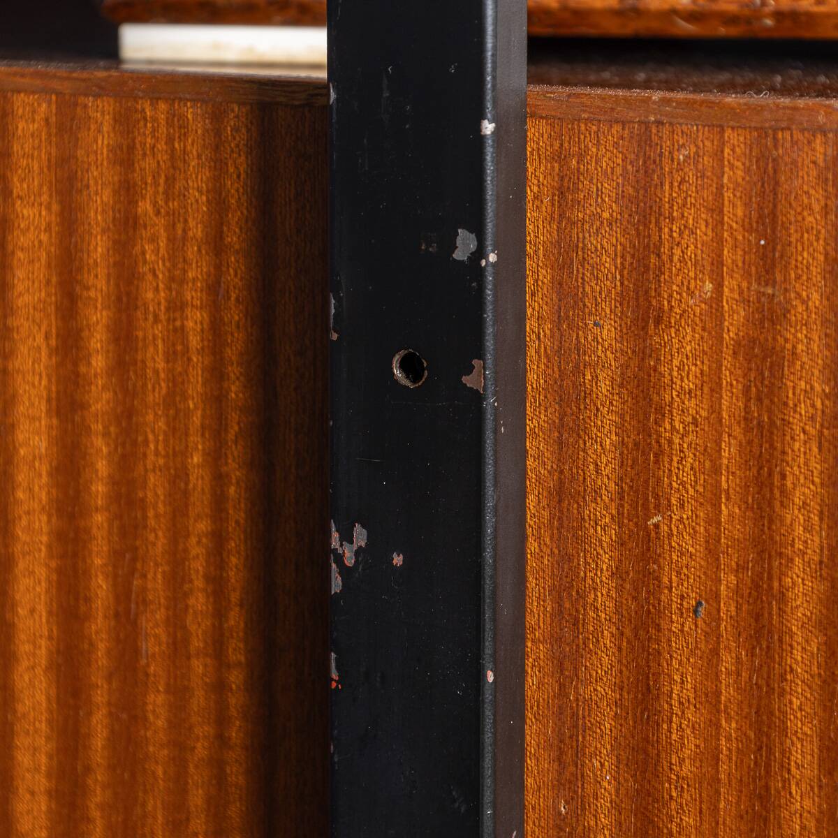 Vintage 20thc italian modular teak wall cabinet c.1960