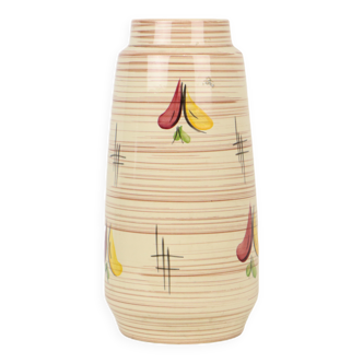 Vase allemagne de l’ouest poterie sixties bay design minimaliste 666-40