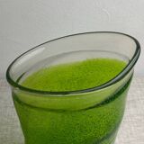 Vintage bubble glass vase