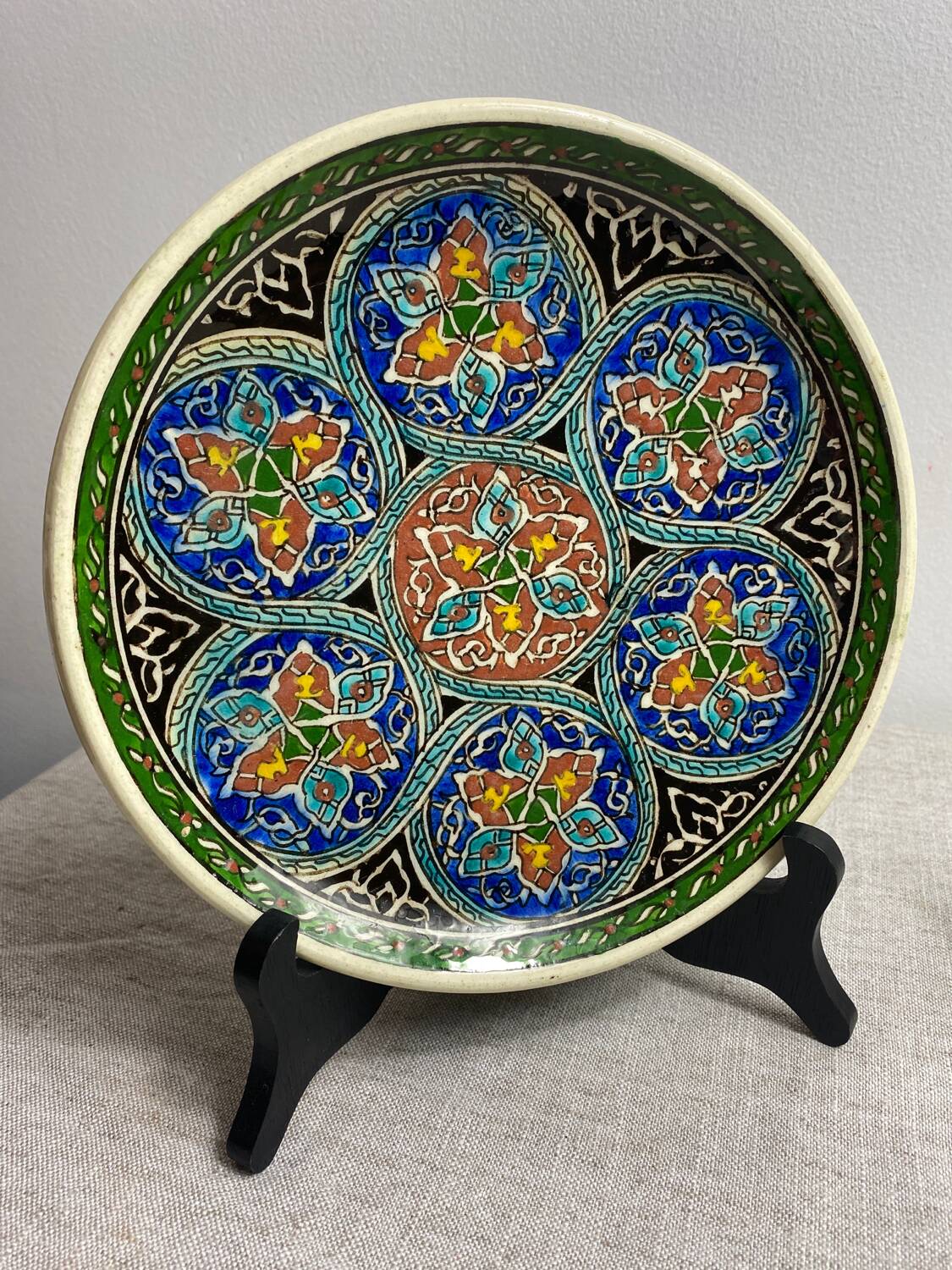 Kutahya Turkey Ceramic Plate