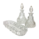 Nécessaire de toilette en cristal