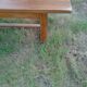Table de ferme barre à chat