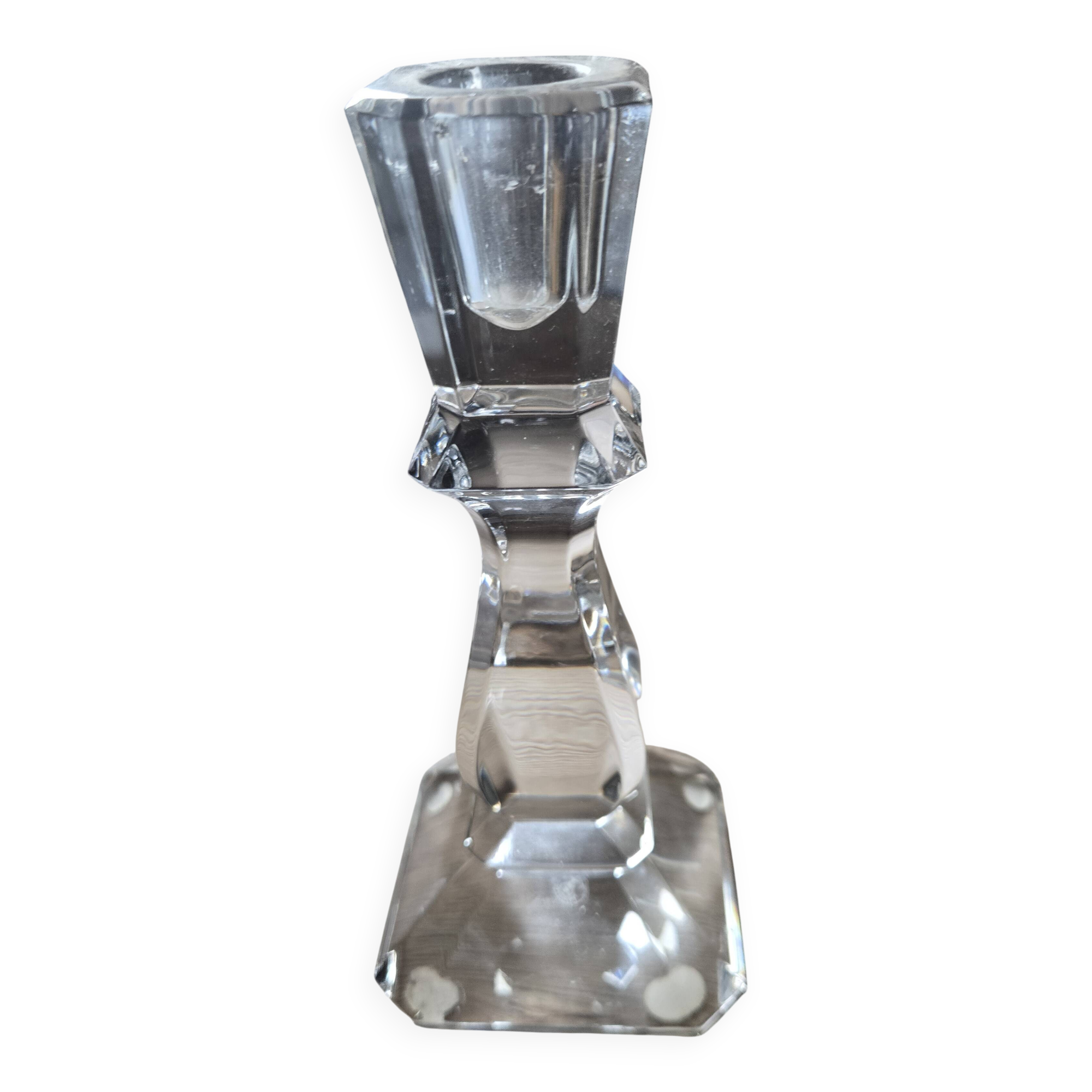 Crystal candleholder