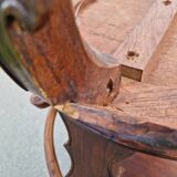 Pair of antique Chinese carved mahogany armchairs, circa 1960s