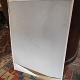 French vintage very large cross stitch sample exercise, 1977