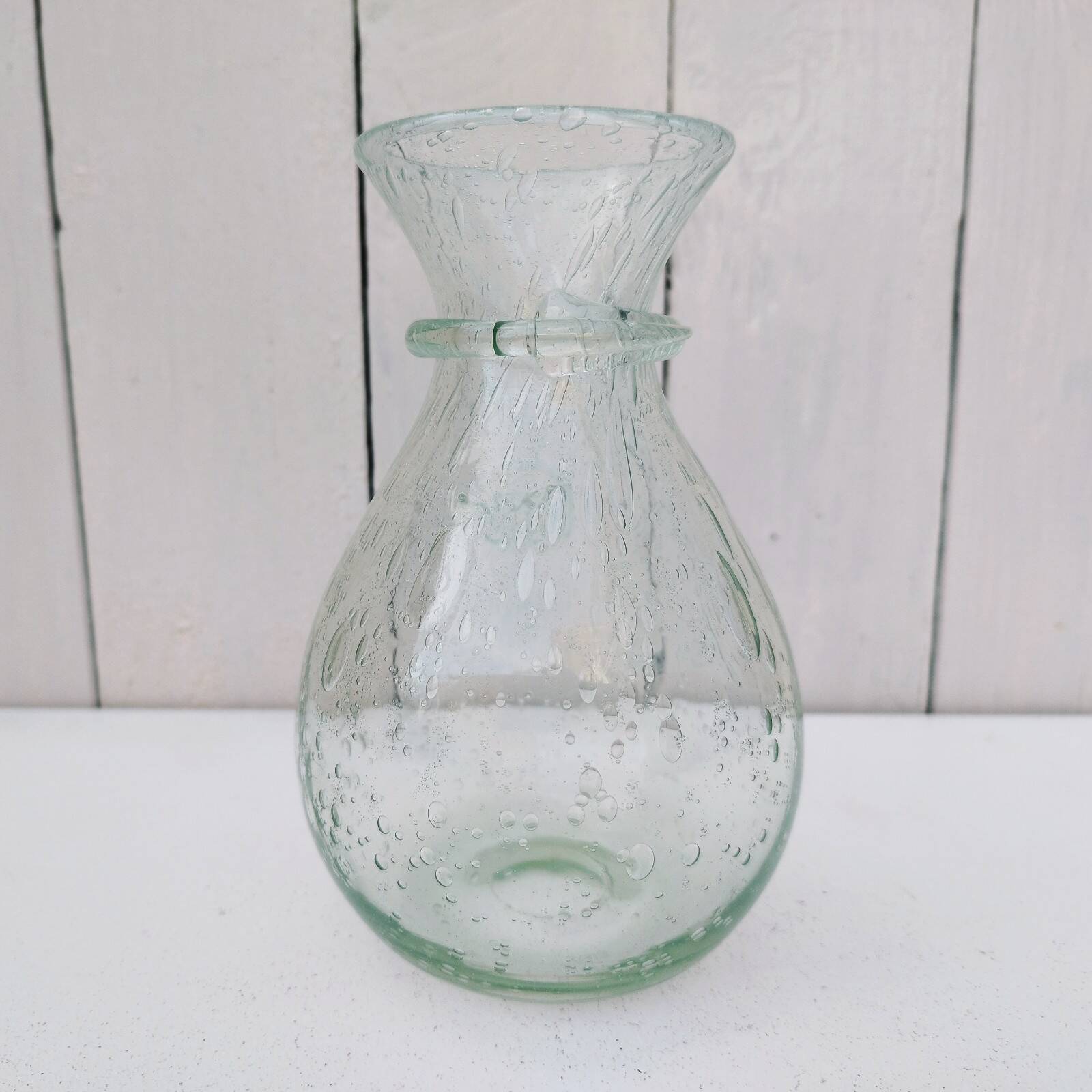 vintage Biot glassware blown glass carafe