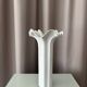Vintage Hutschenreuther White Porcelain Sculptural Vase, Germany, 1970s