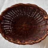 4 vintage wicker baskets