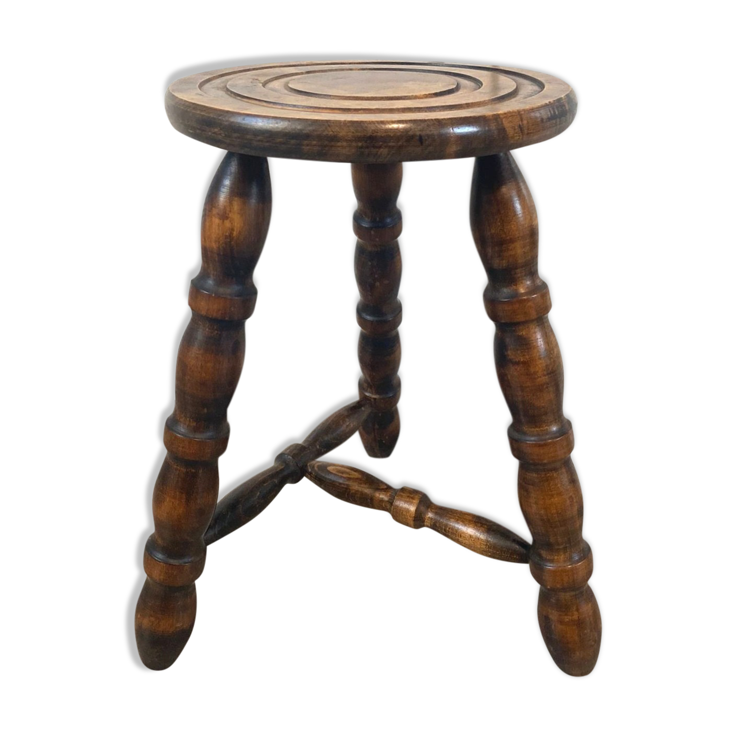 Vintage tripod stool