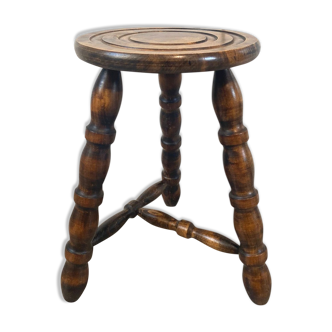 Vintage tripod stool