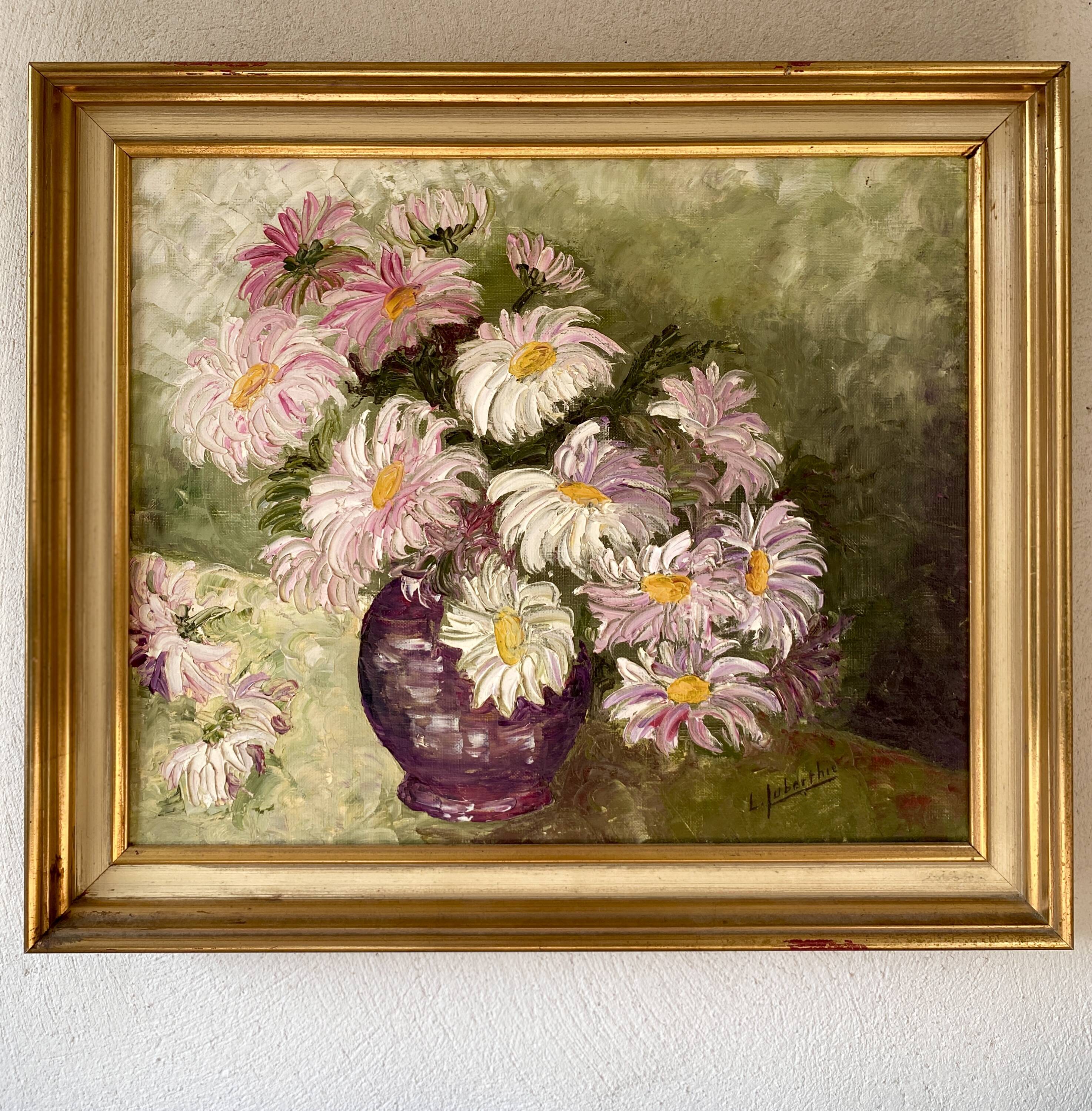 Oil on canvas signed