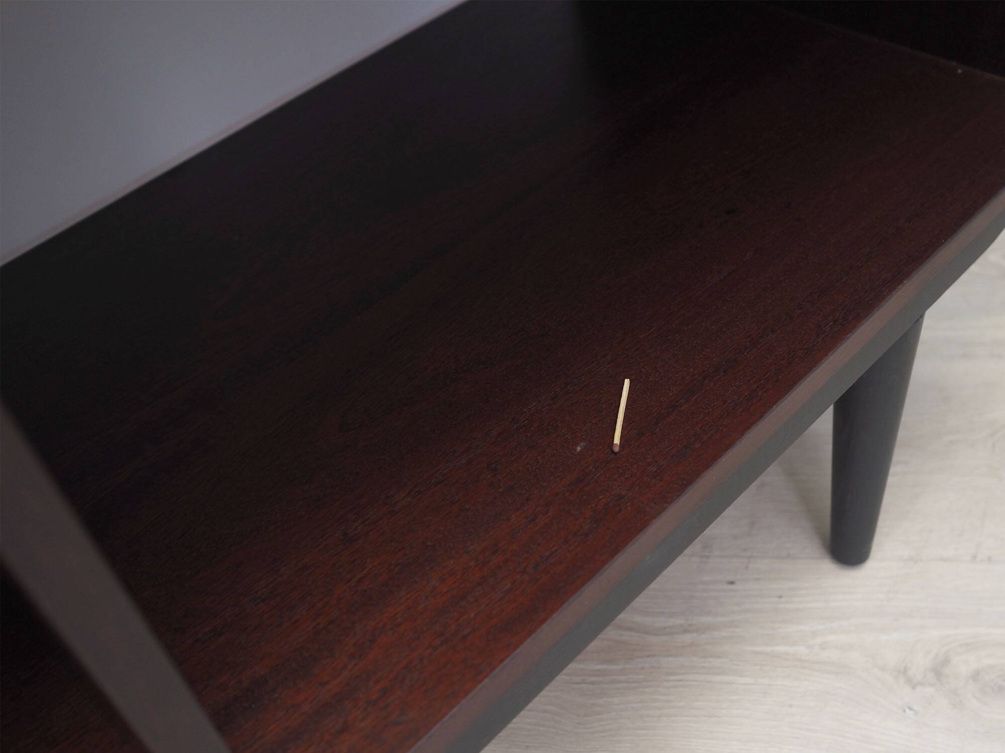 Mahogany bookcase, Swedish design, 1960s, production: Ulferts