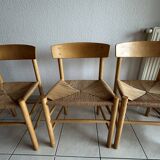 Fredericia J39 Chairs Borge Mogensen