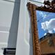 Miroir de Cheminée 19 éme en Bois et Stuk Doré