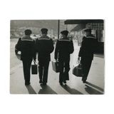 Photo Pierre Parente Argentique Paris Gare St Lazare Marin 1963