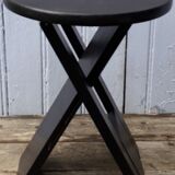 Roger Tallon black Suzy folding stool