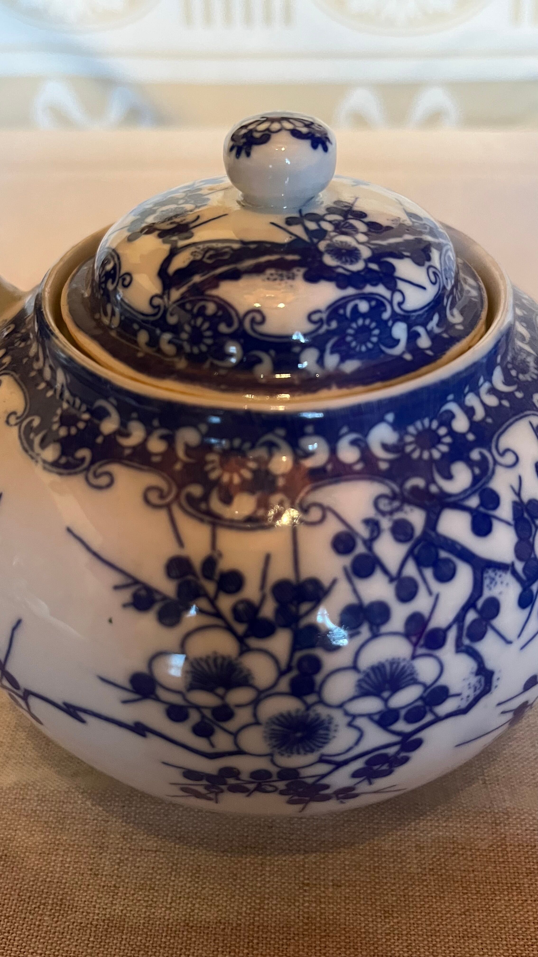 Japanese tea service in fine porcelain