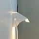 Mid-Century Space Age Danish Wall Lamp from Horn, 1960s