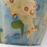 Vase Emile Simonod Savoie fish decorations