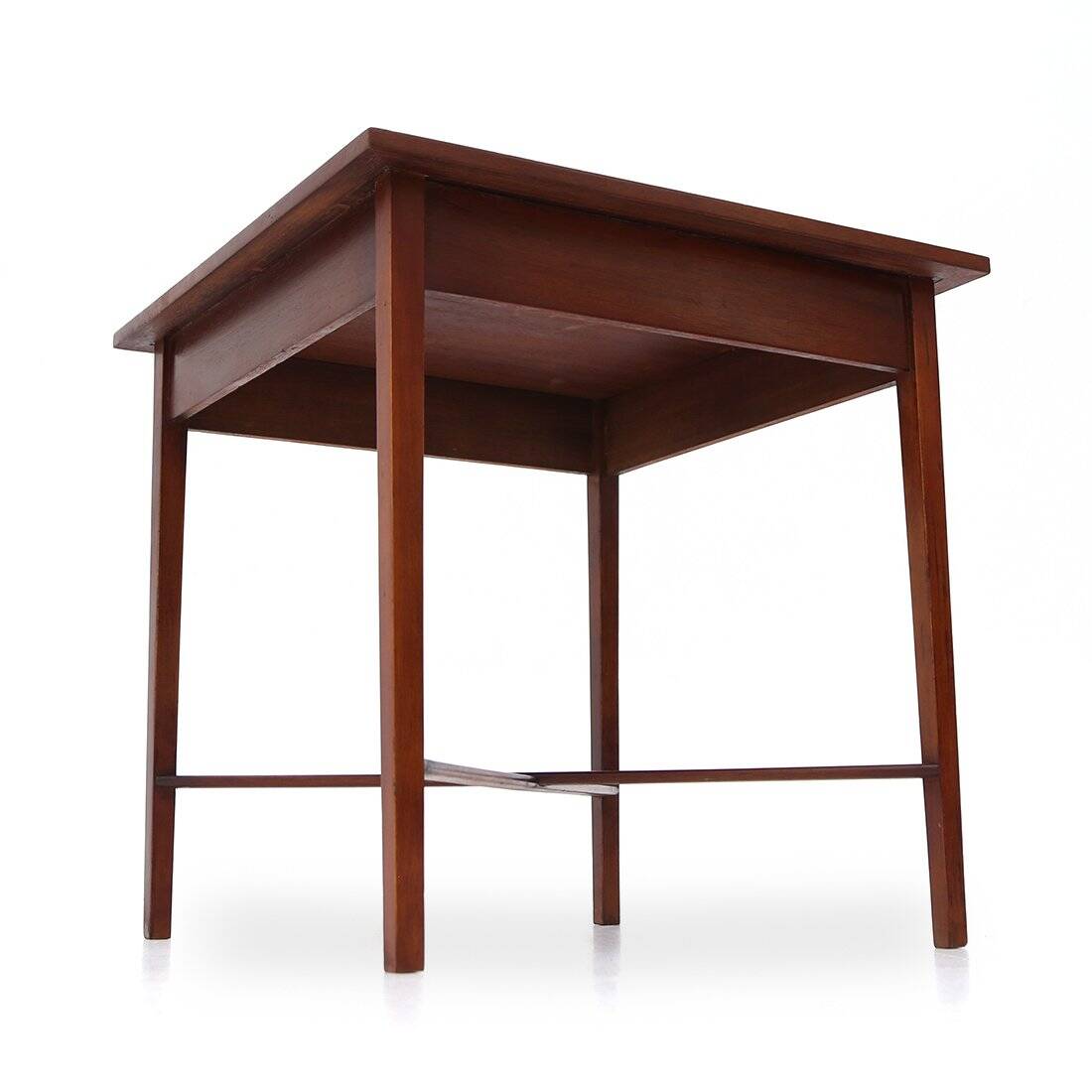 Square wooden table, 1940s.