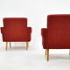 Paire de fauteuils des années 1950, Tchécoslovaquie