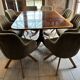 A Vintage Regency Revival very large family dining table 14 person