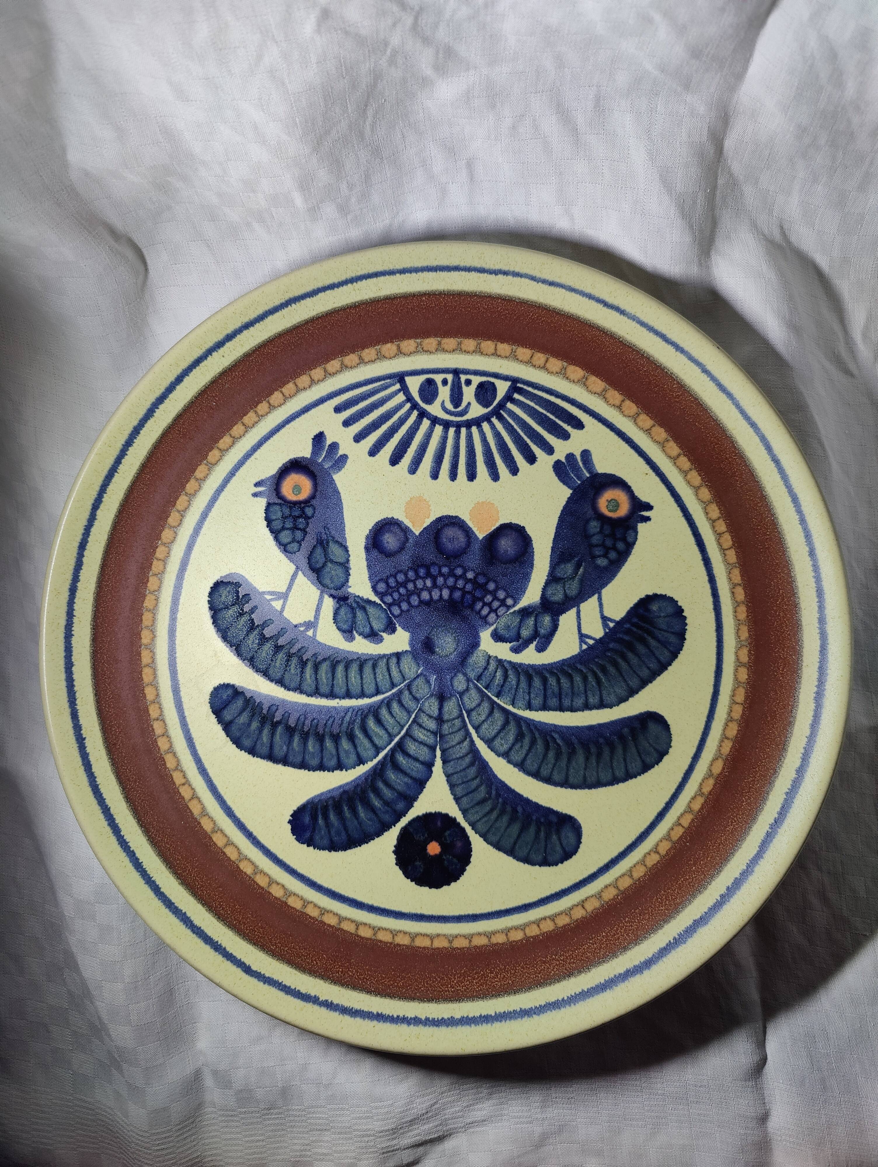 Kupfermühle KMK ceramic dish from the 70s