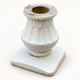 Pedestal planter in patinated stone – large garden bowl