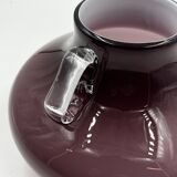 Purple opaline vase