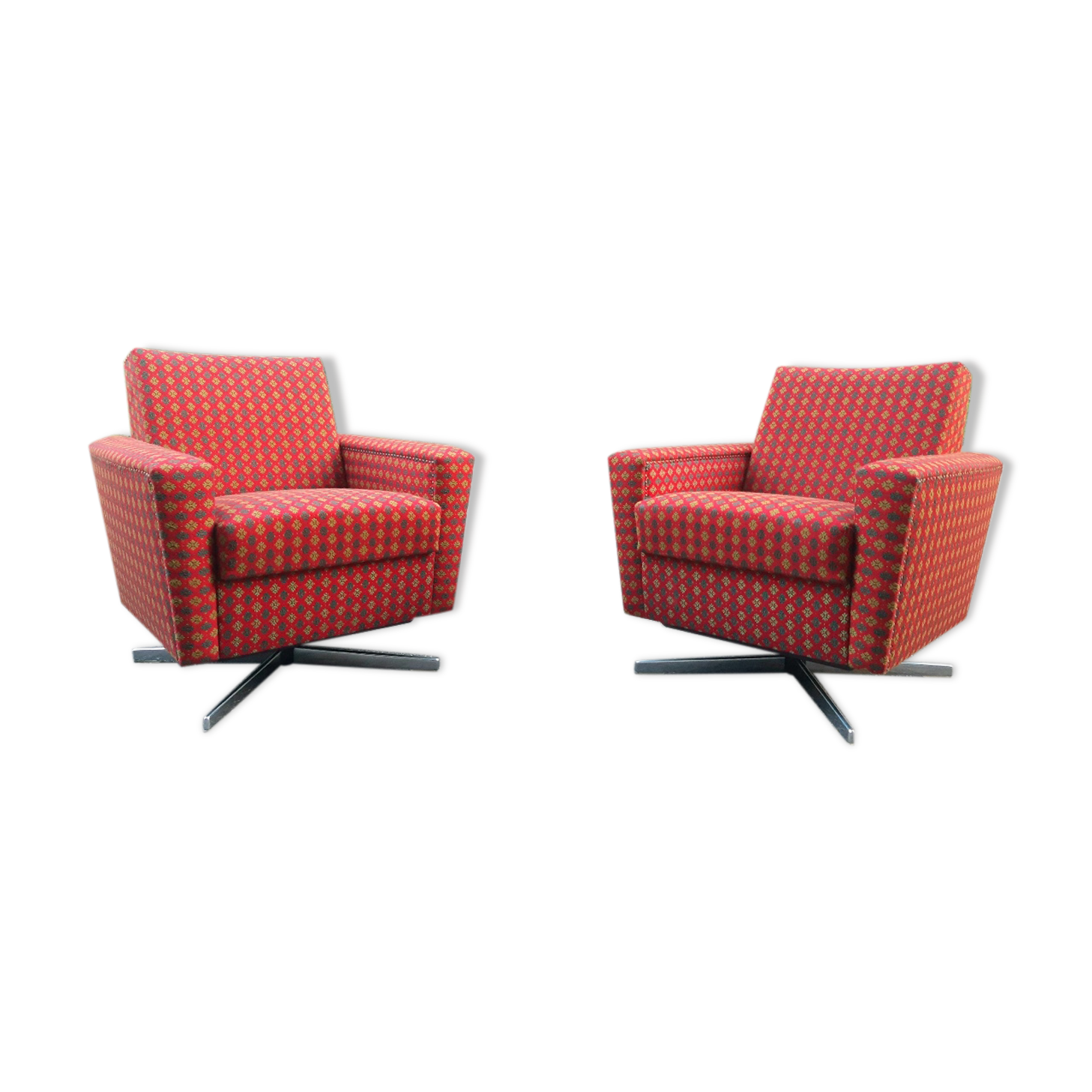 Vintage swivel chairs