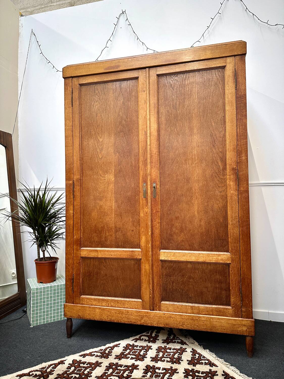 Vintage school cabinet