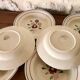 Luneville plates, "Chantilly" model