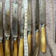 Silver-plated metal steel knives horn ALLEZ FRÈRES