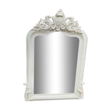 Mirror era Napoleon III, pediment and decorated frame