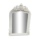 Miroir époque Napoléon III, fronton et cadre décoré