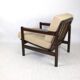 Vintage Boucle Armchair in Beige, 1970s