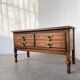 Guillerme and Chambron oak chest of drawers
