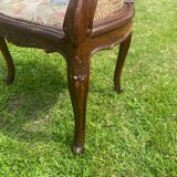 Fauteuil en cannage style Louis 15