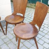 Set of 4 chairs "model dove" baumann
