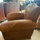 2 vintage club armchairs