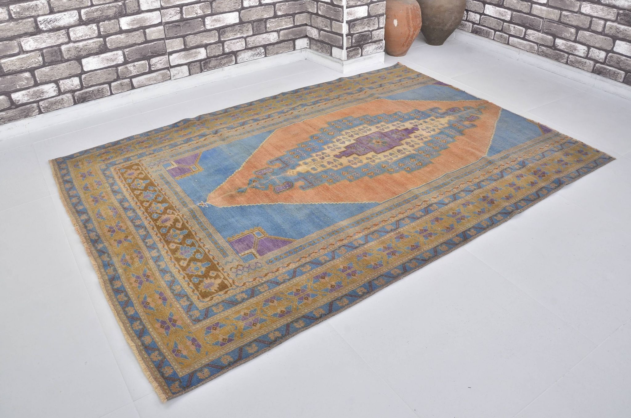 Tapis de sol anatolien Oushak sku 2280